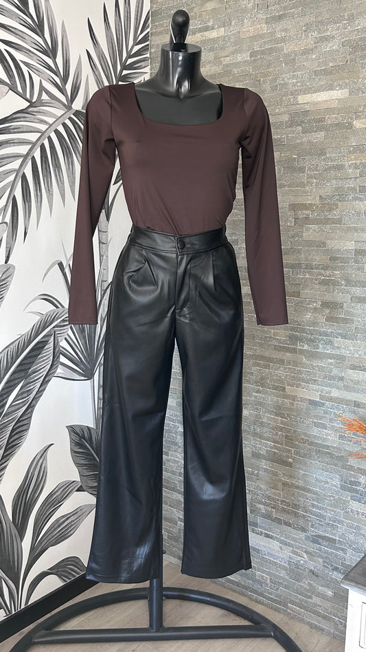 Pantalon droit ample