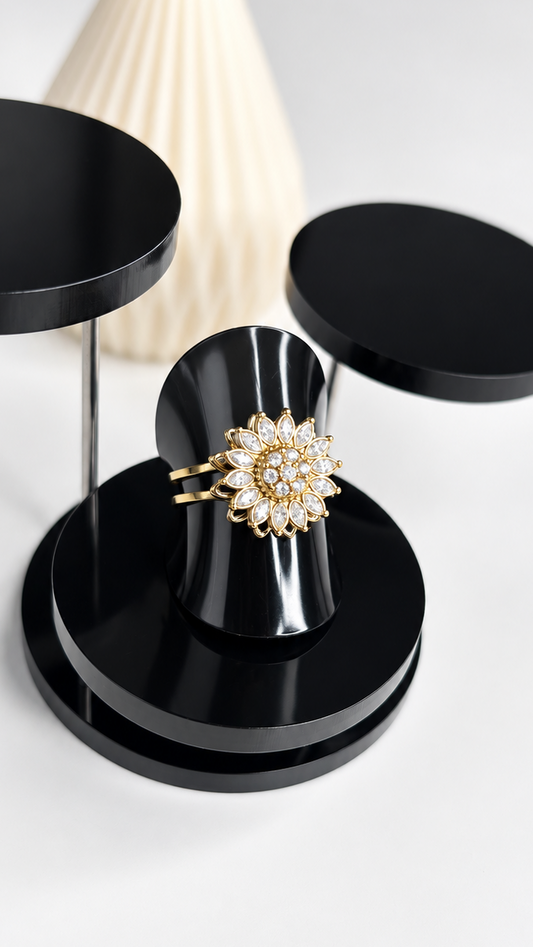 Bague Anti-Stress SORIA – Doré