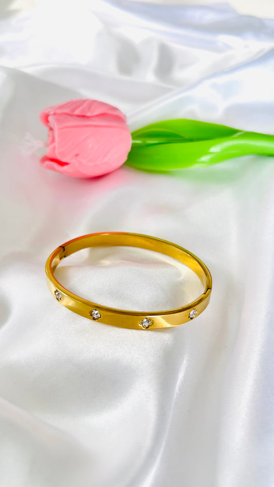 Bracelet jonc minimaliste AURA