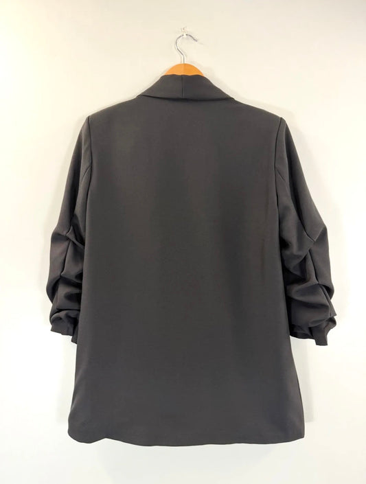 Blazer ajusté noir ROSA