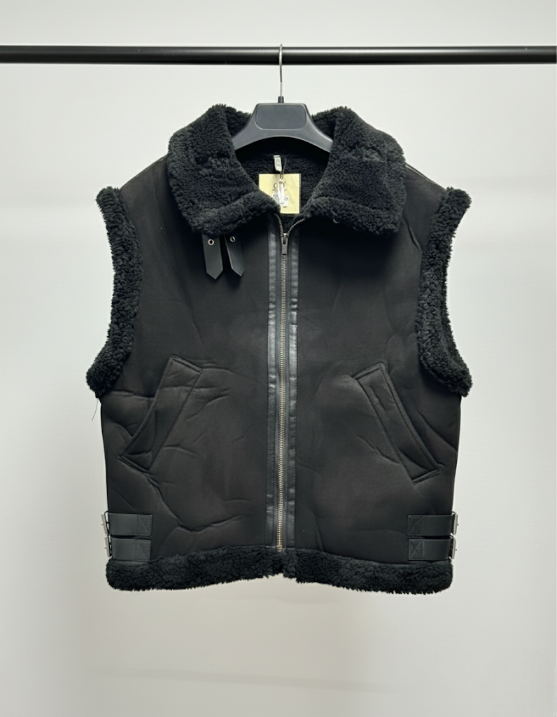 Blouson sans manches loose