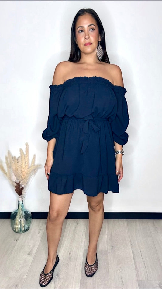 Robe épaules dénudées CAPRI