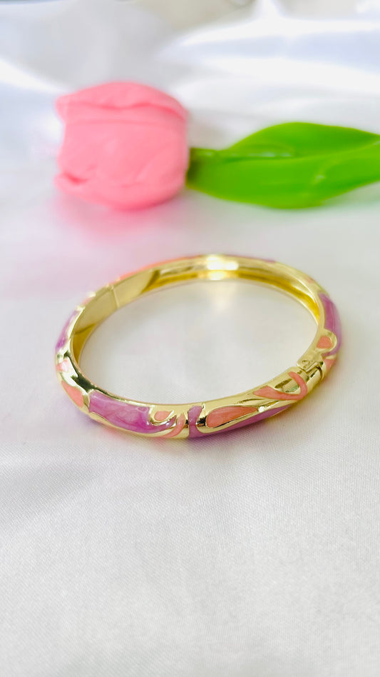 Jonc Thaïlandais PRISME – Lilas, Blush & Doré