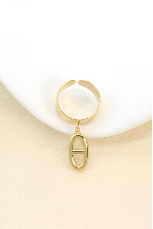 Bague Orion - Maille Marine Dorée