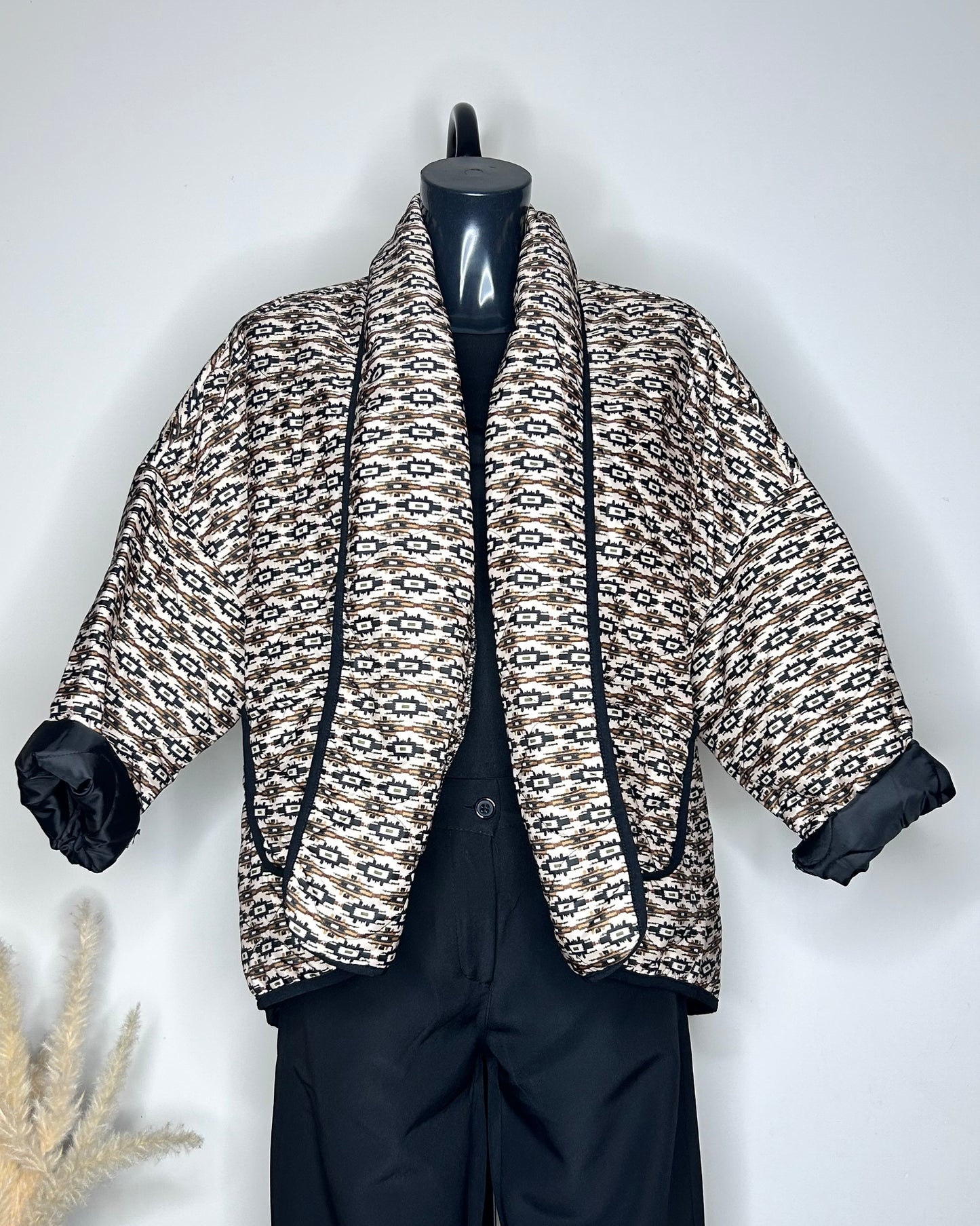 Veste matelassée graphique ÉLYA