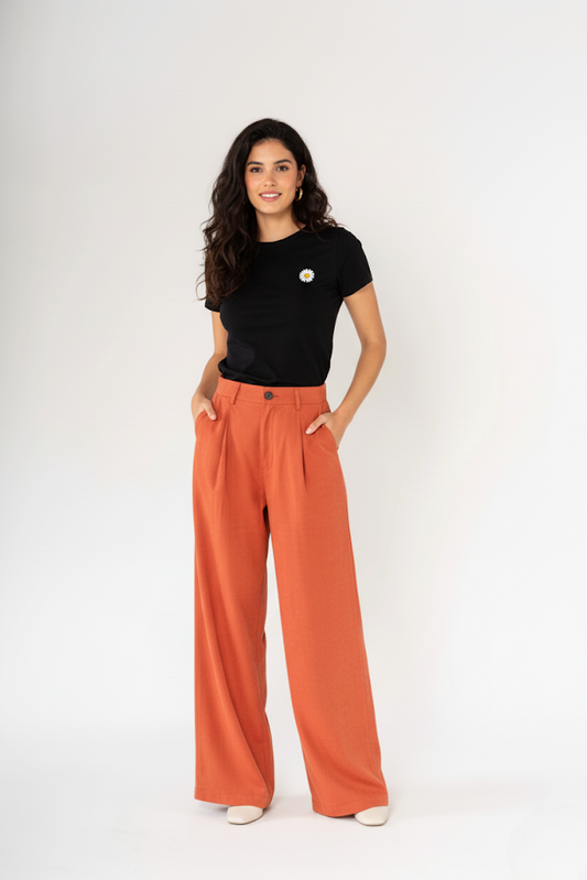 Pantalon large habillé