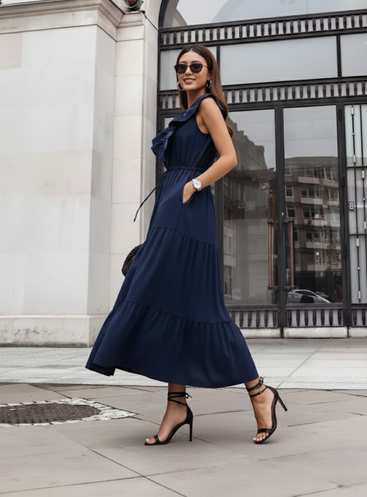 Robe en popeline de coton