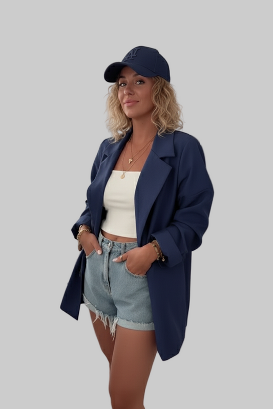 Blazer Oversize avec doublure