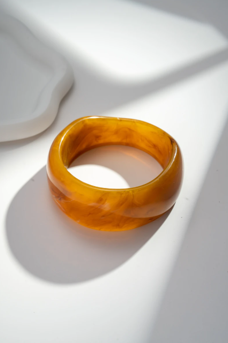 Bracelet jonc en résine