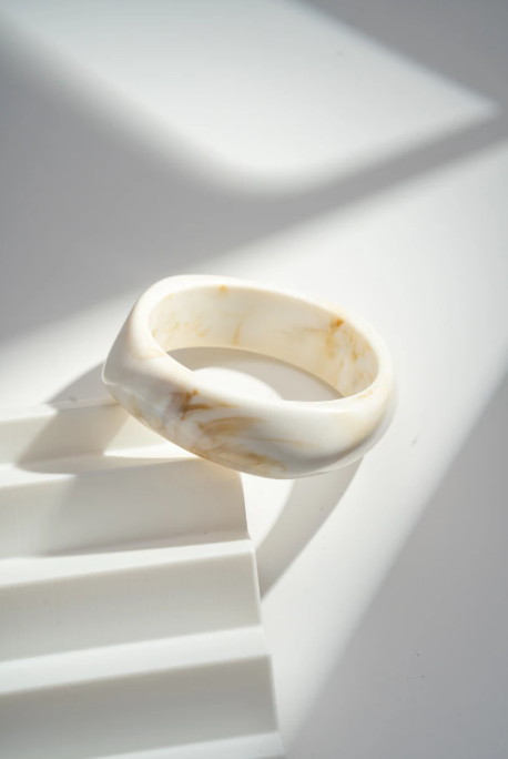 Bracelet jonc en résine