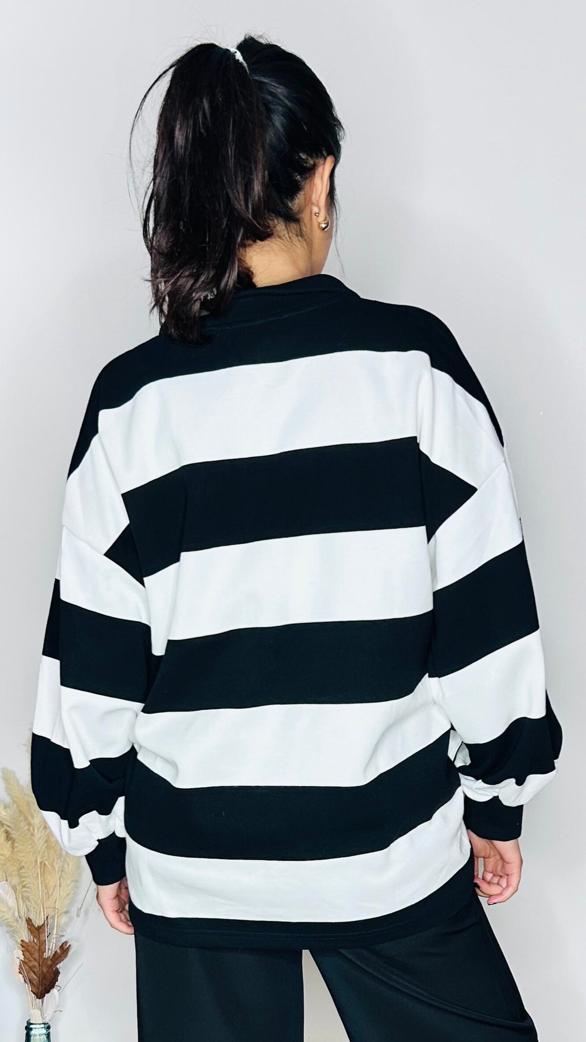Sweat-shirt à rayures