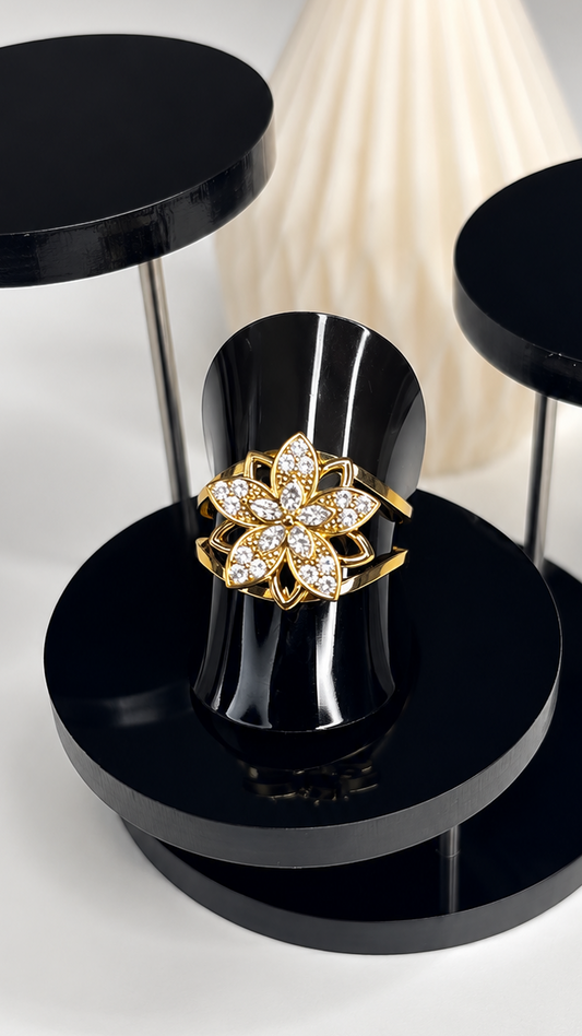 Bague Anti-Stress NÉLIA – Doré