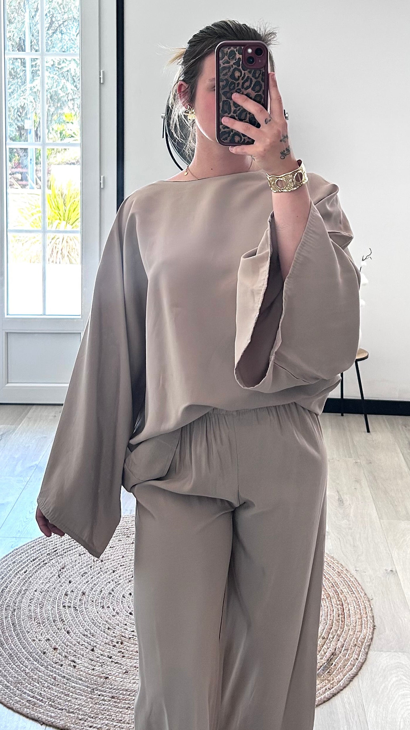 Ensemble Fluide ISALINE – Taupe