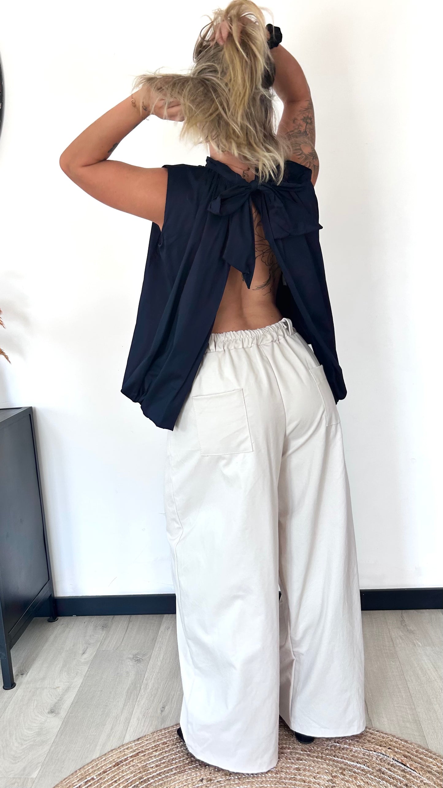 Top Sans Manches NOÉMIE – Marine