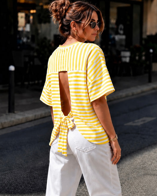 Le Top SOLAIRE – Jaune et Blanc