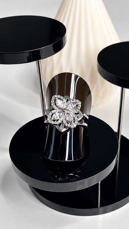Bague Anti-Stress DORIANE – Argenté