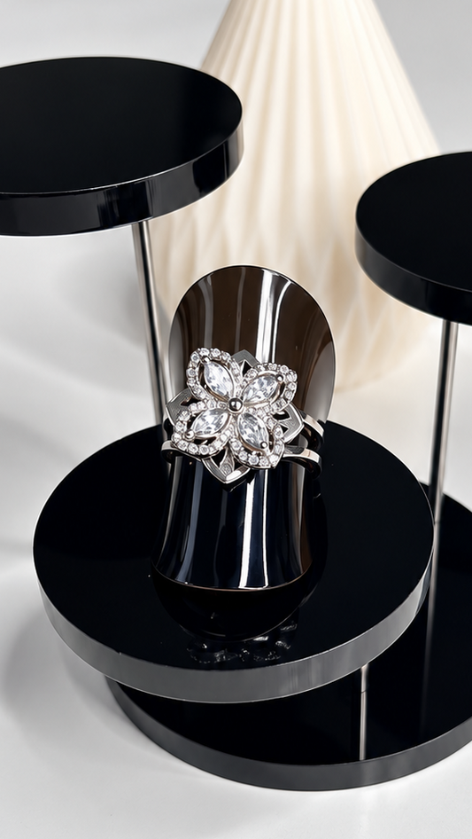 Bague Anti-Stress DORIANE – Argenté