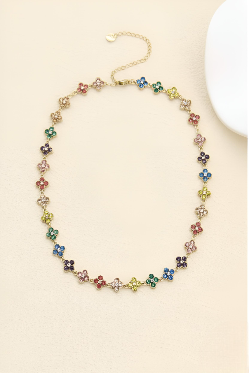 Collier Princesse - Éclat Multicolore
