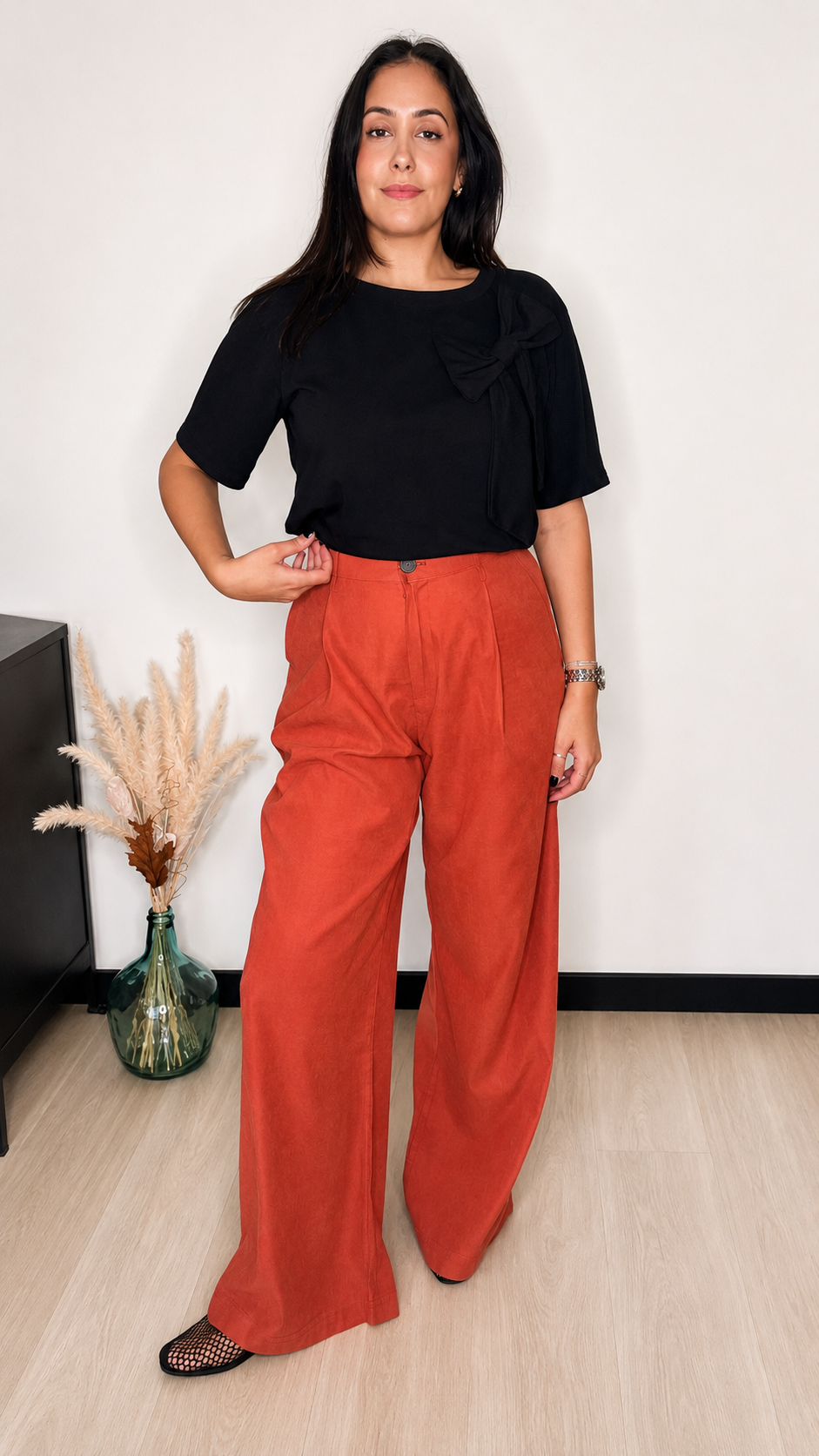 Pantalon large habillé