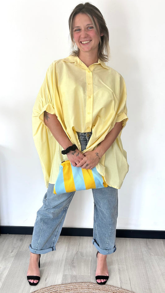 Chemise Oversize ALMA – Jaune