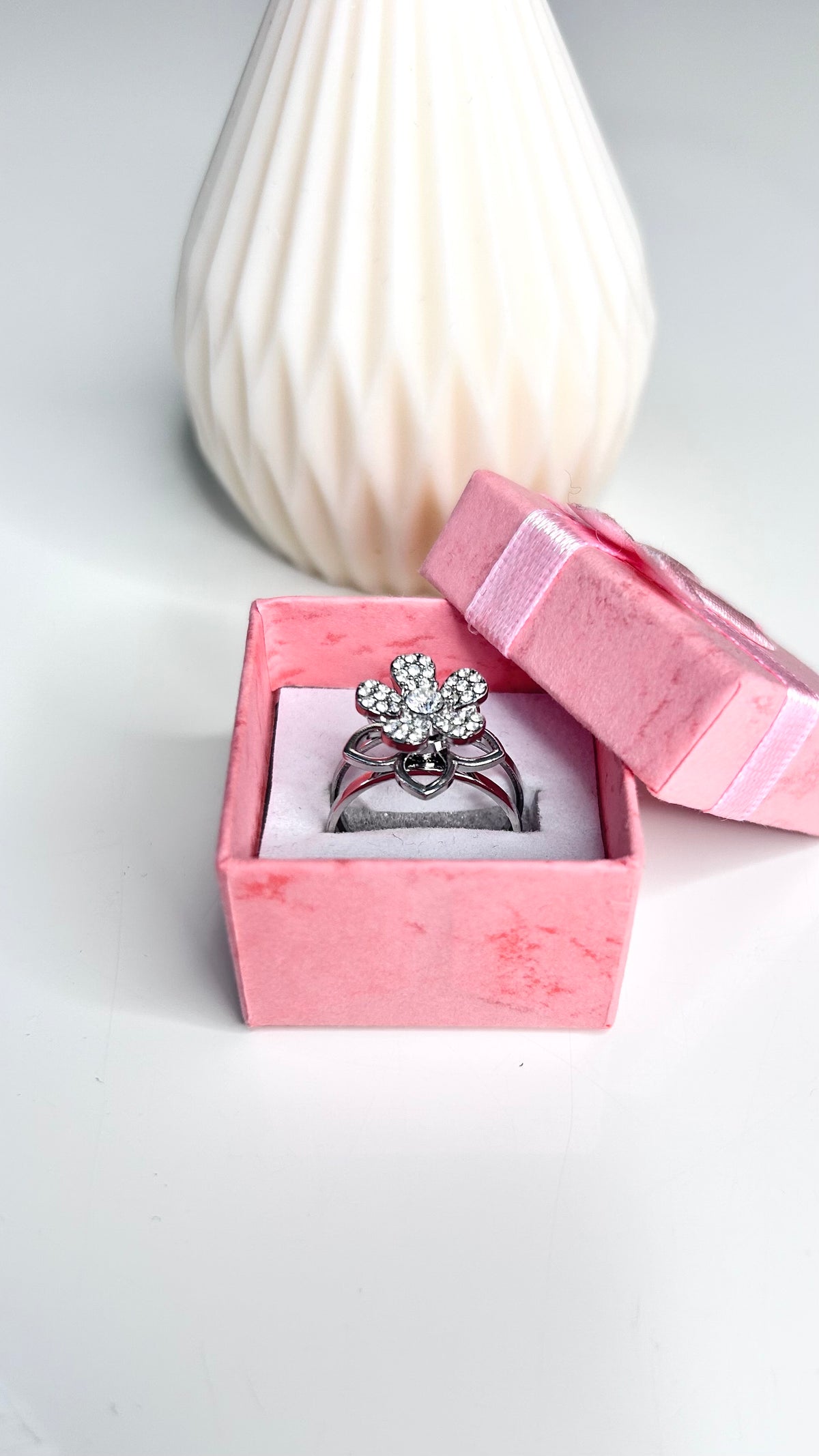 Bague Anti-Stress IRIS – Argenté