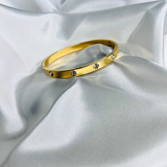 Bracelet jonc minimaliste AURA