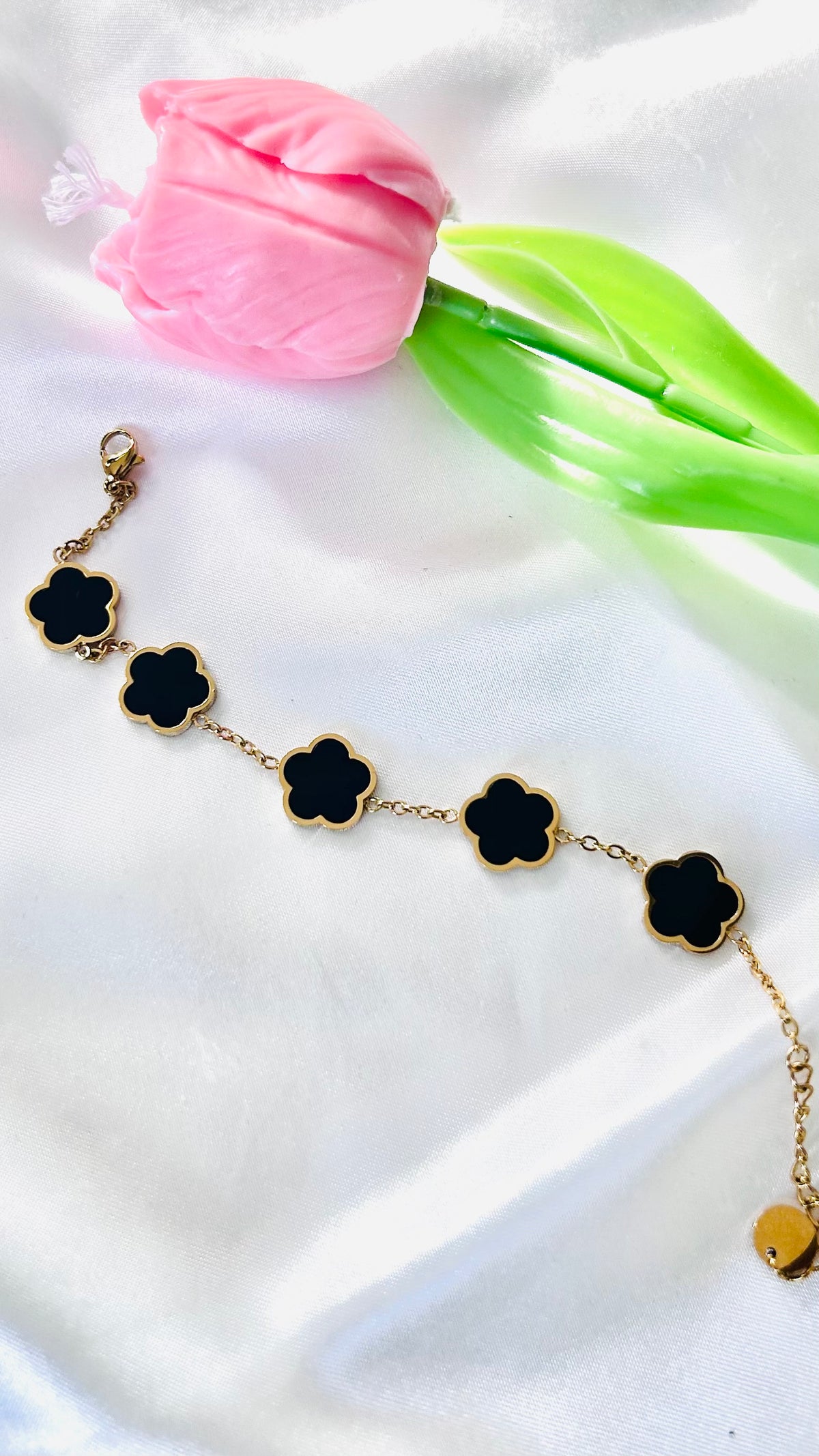 Bracelet Trèfle ONYX