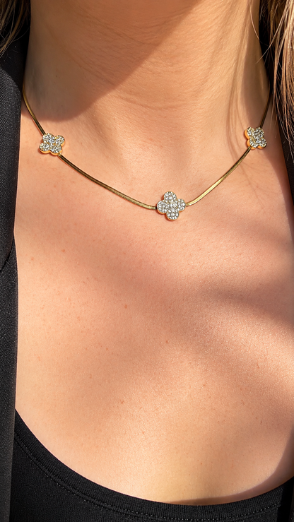 Collier CLOVER – Doré