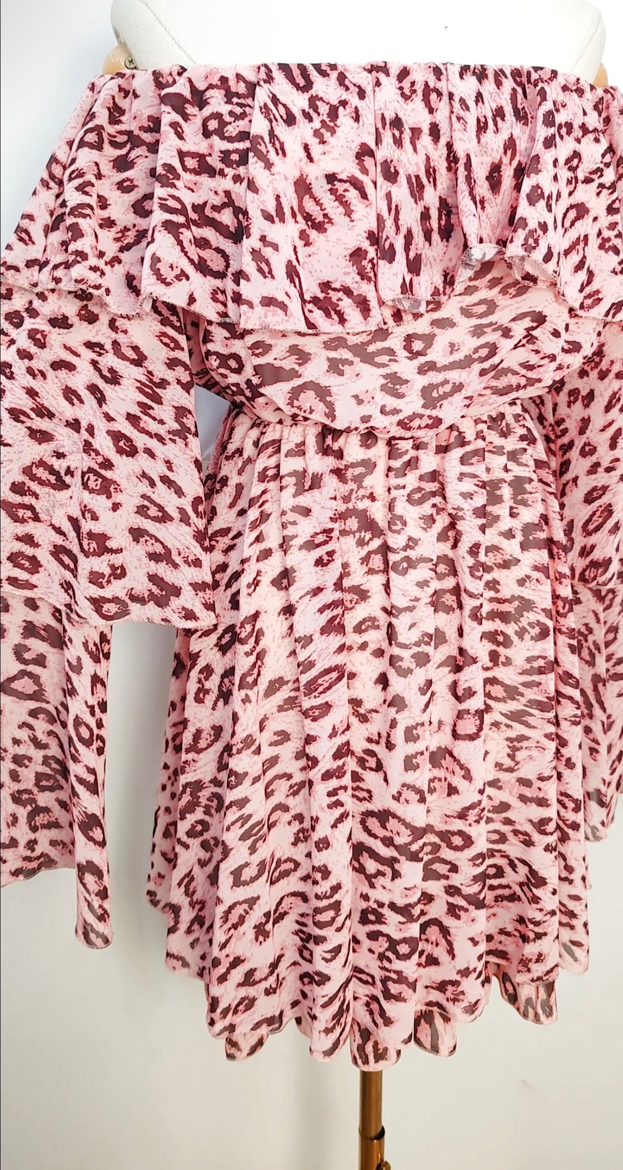 Robe léopard SAVANA