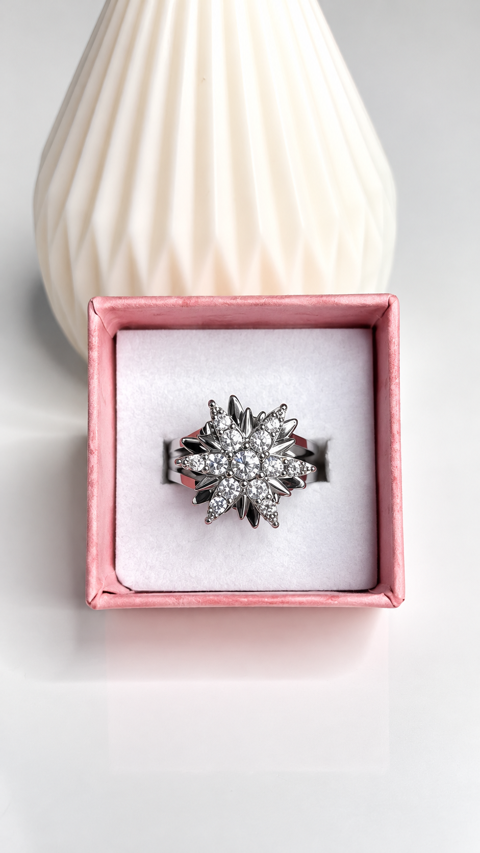 Bague Anti-Stress ASTRÉE – Argenté