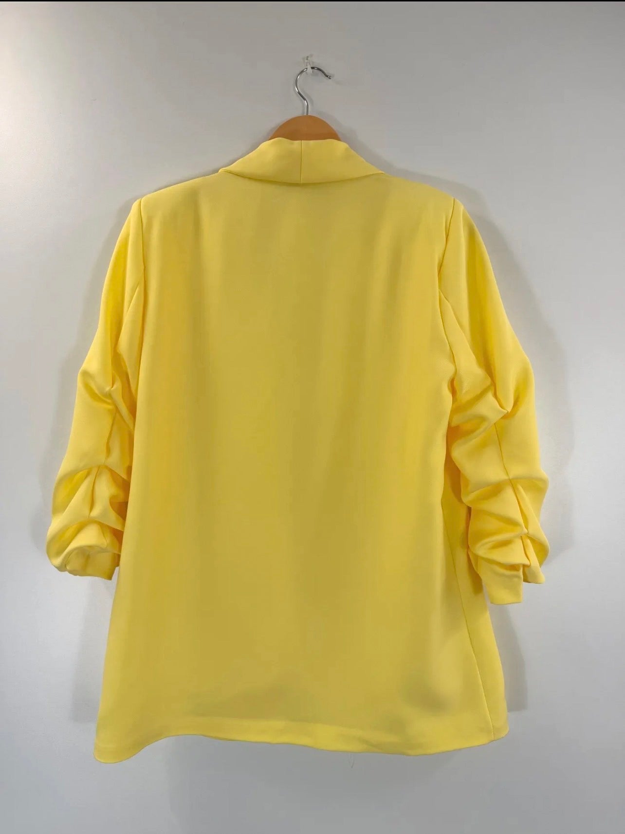 Blazer ajusté jaune ROSA