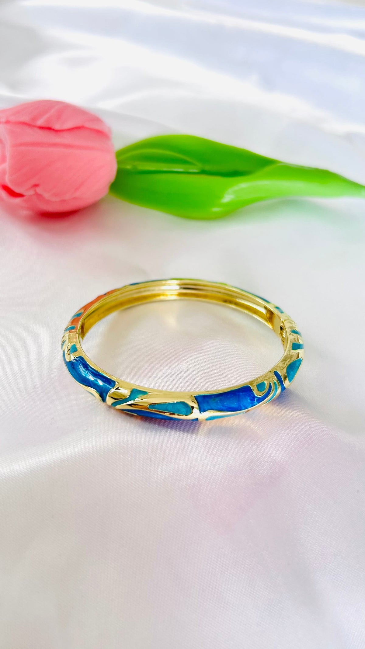 Jonc Thaïlandais PRISME – Bleu & Turquoise