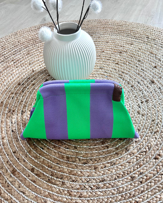 Sac EMMA – Violet & Vert