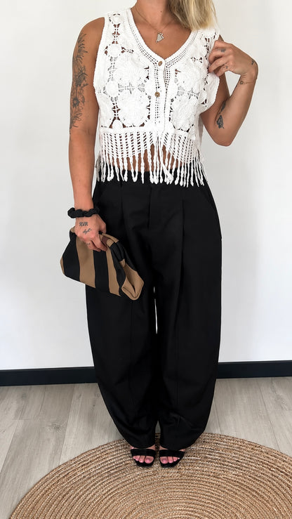 Pantalon Ballon LORENA – Noir