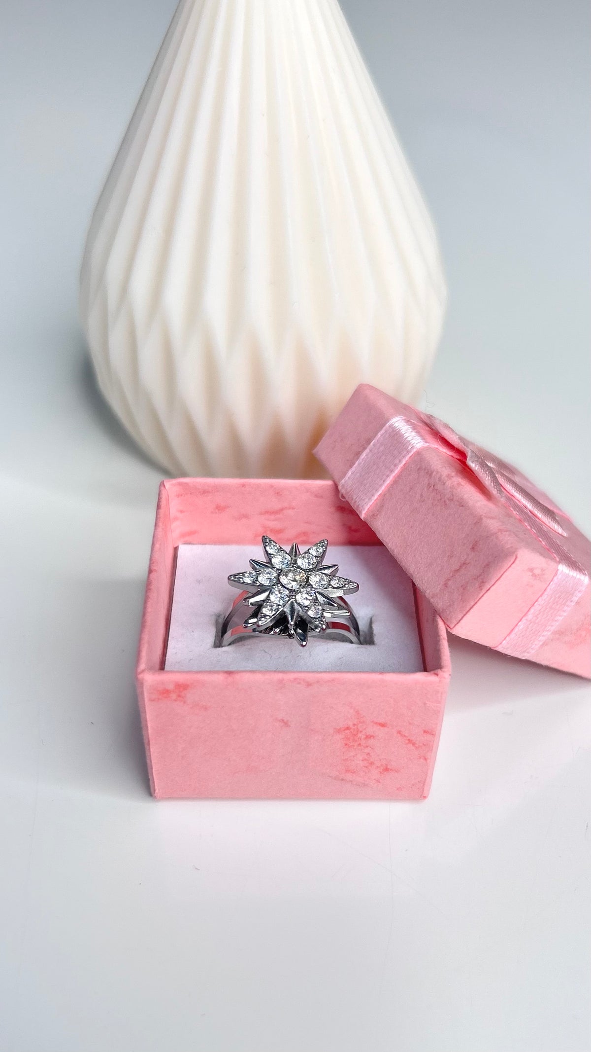 Bague Anti-Stress ASTRÉE – Argenté