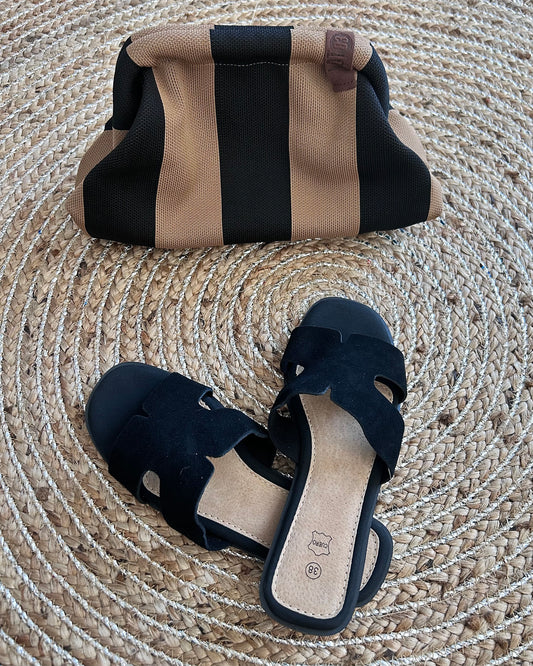Sandales CASSIA – Noires