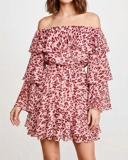 Robe léopard SAVANA