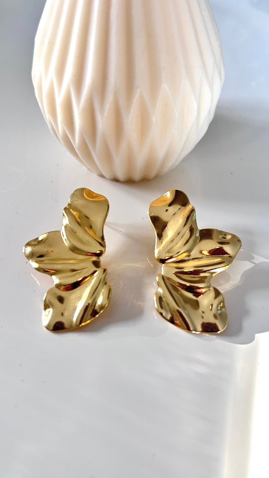Boucles d’Oreilles MUSE – Dorées
