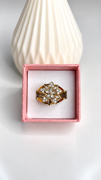 Bague Anti-Stress NÉLIA – Doré