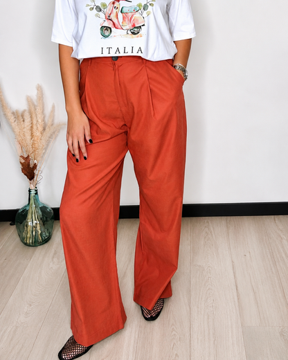 Pantalon large habillé