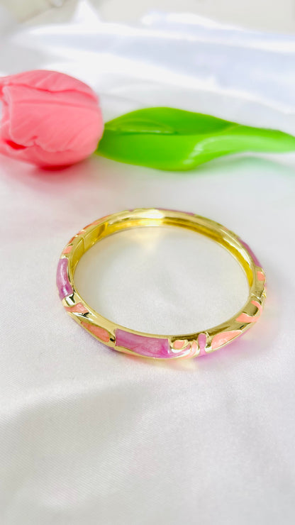 Jonc Thaïlandais PRISME – Lilas, Blush & Doré