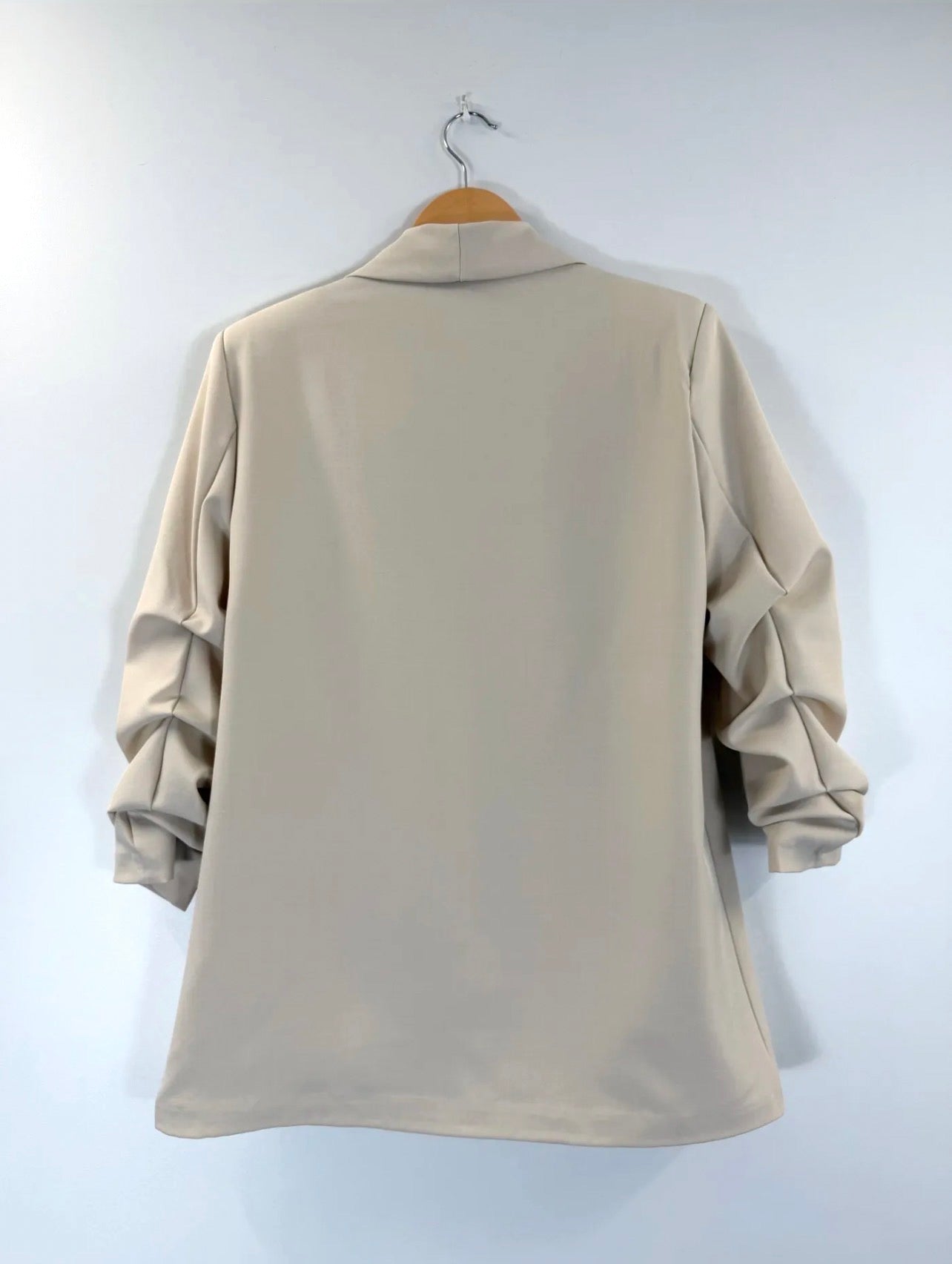 Blazer ajusté beige ROSA
