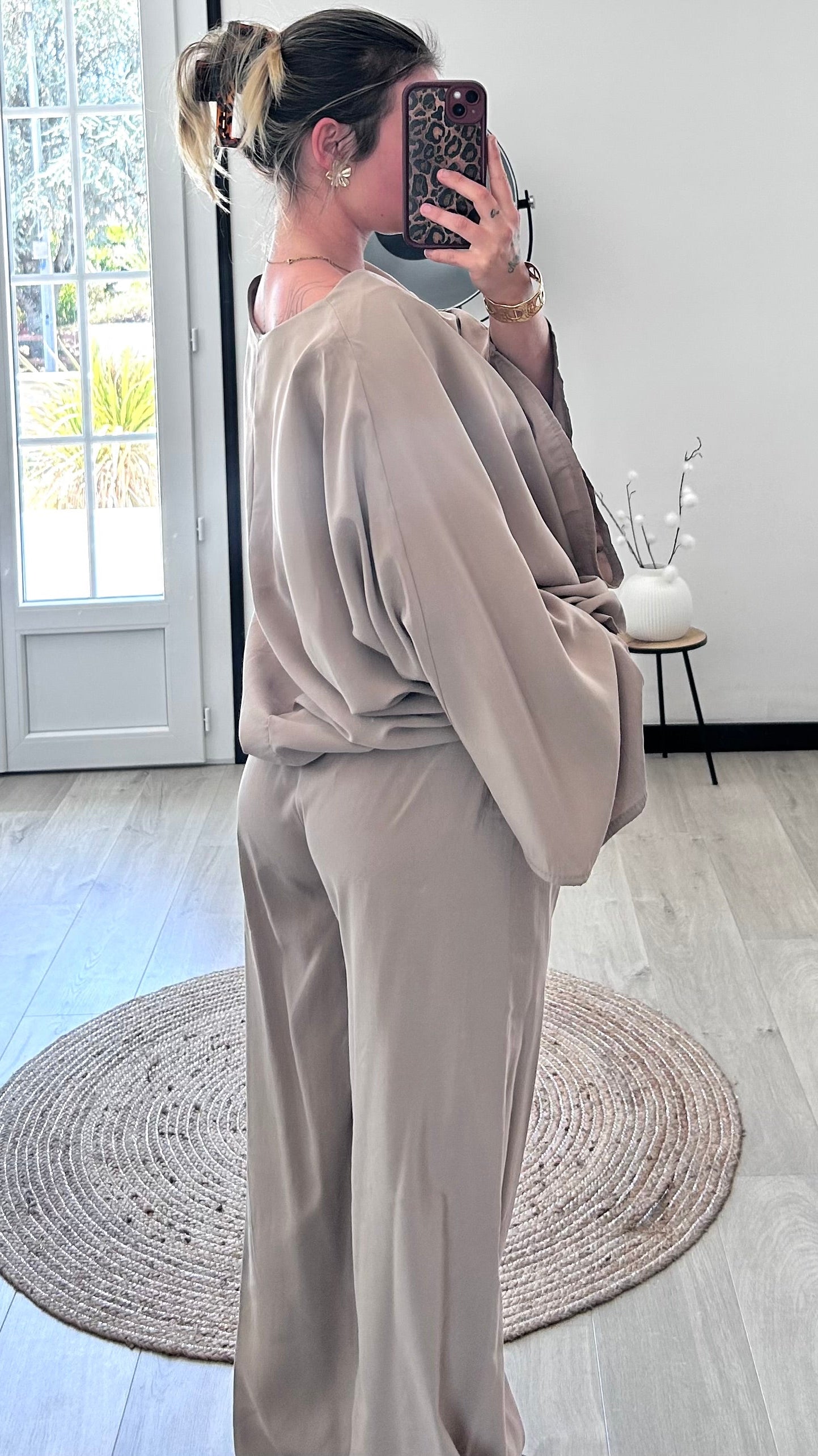 Ensemble Fluide ISALINE – Taupe
