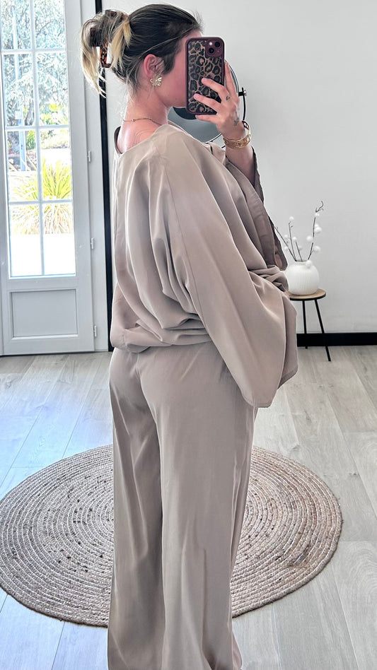 Ensemble Fluide ISALINE – Taupe