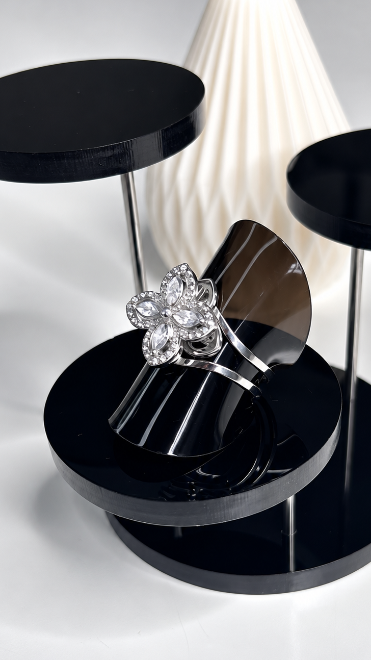 Bague Anti-Stress DORIANE – Argenté
