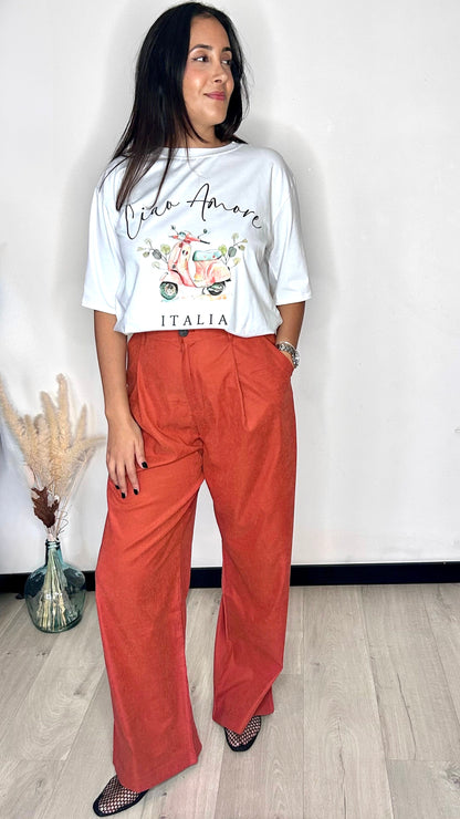 Pantalon large habillé