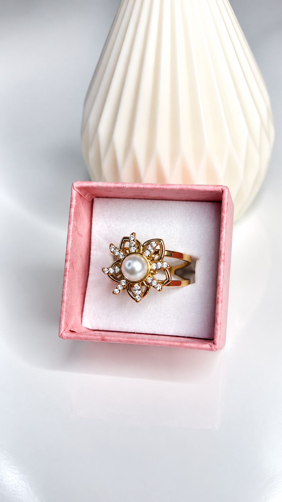 Bague Anti-Stress ILONA – Doré