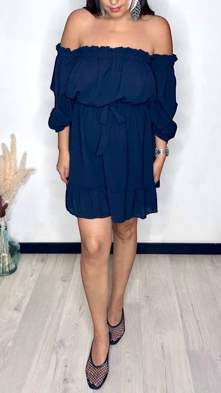 Robe épaules dénudées CAPRI
