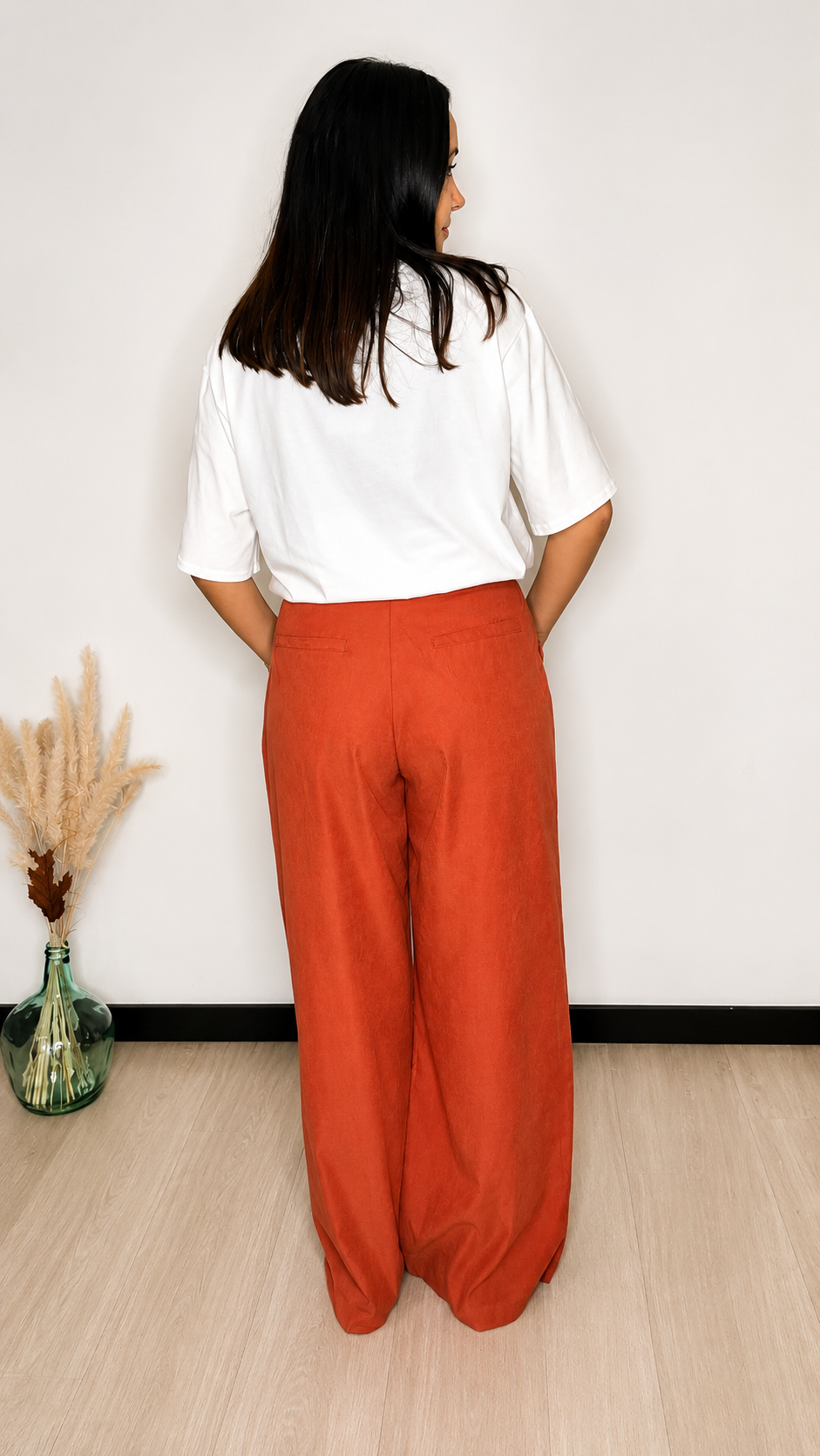 Pantalon large habillé