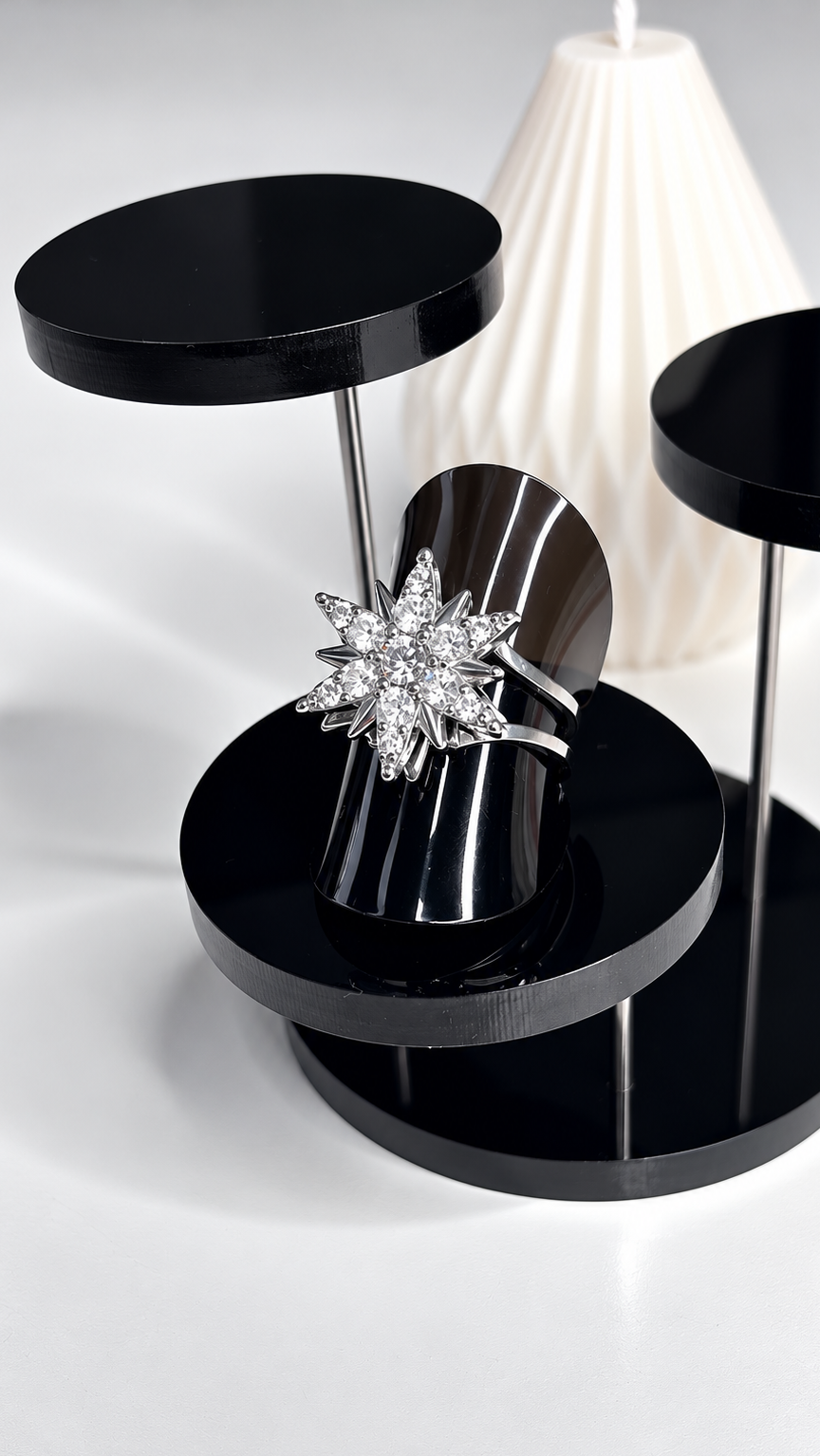 Bague Anti-Stress ASTRÉE – Argenté